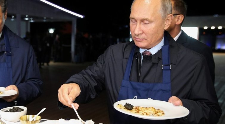 Putinas valgo (nuotr. SCANPIX)