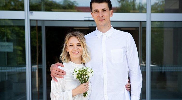 Simonas Storpirštis su žmona Indre (Greta Skaraitienė/Fotobankas)