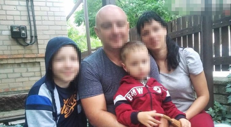 Žiniasklaida: tarp ukrainiečių šeimos žudikų – dėl nužudymo jau kalėjęs rusas (nuotr. Telegram)
