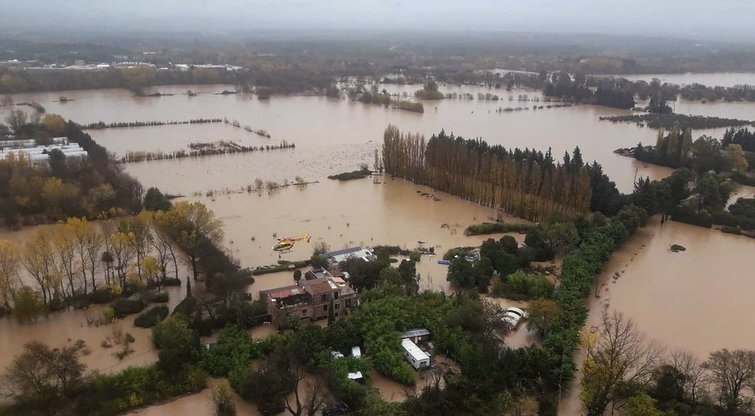 Potvynis Prancūzijoje (nuotr. Scanpix)  