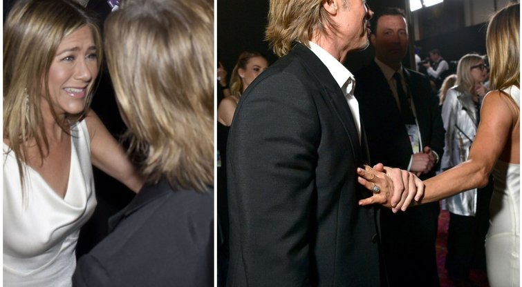 Brad Pitt ir Jennifer Aniston (tv3.lt fotomontažas)