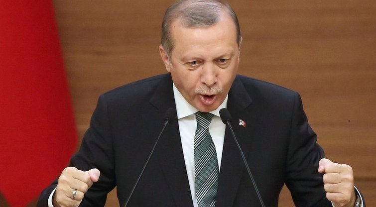Turkijos prezidentas Tayyipas Erdoganas  (nuotr. SCANPIX)