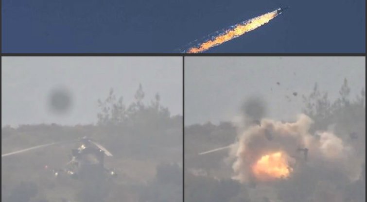 Sukilėliai Sirijoje sunaikino gelbėti pilotų išskridusį rusų sraigtasparnį (nuotr. Gamintojo)