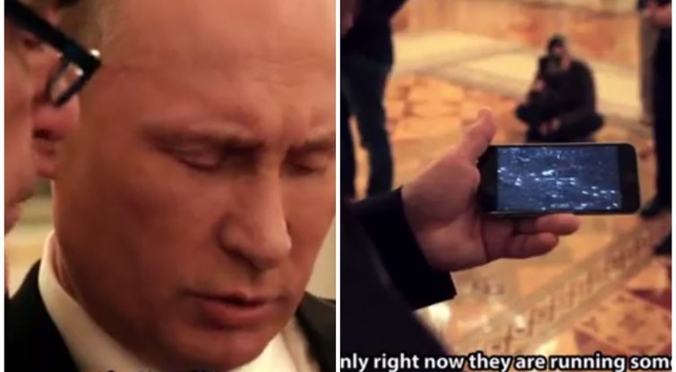 Vladimiras Putinas vėl apsijuokė prieš visą pasaulį (nuotr. Gamintojo)