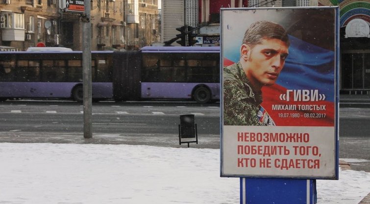 Rusijos propaganda: „Givį“ ir „Motorolą“ nužudė Lietuvos instruktorių paruošti ukrainiečiai (nuotr. SCANPIX)