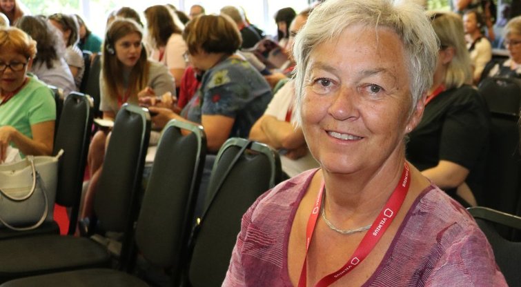 Helene Holand dalyvavo jau 15-oje „Inclusion Europe“ konferencijoje.  Sigitos Inčiūrienės nuotr.  