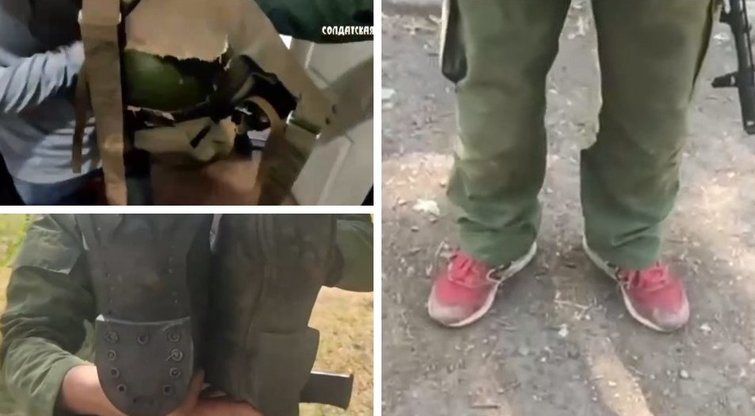 Rusų karys: kareiviškų batų neišdavė, pasakė – mūšyje išsikovosi (nuotr. Gamintojo)