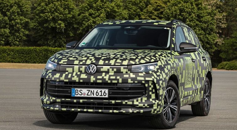 „Volkswagen“ atskleidė daugiau informacijos apie trečios kartos „Tiguan“