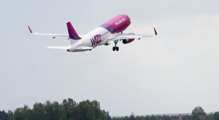 Wizz Air (nuotr. Tv3.lt/Ruslano Kondratjevo)