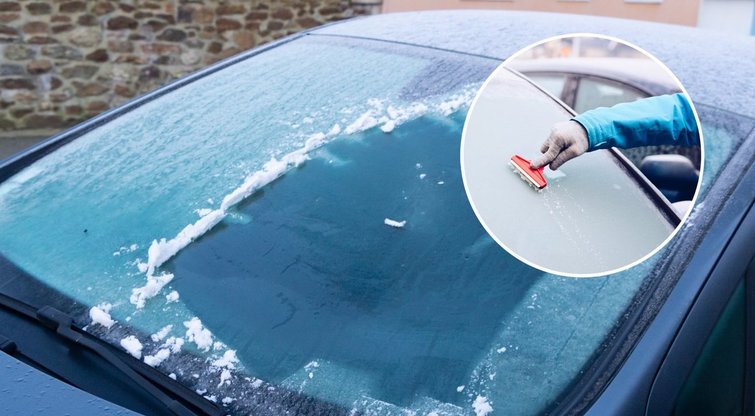 Moteris eilę metų užšalusius automobilio langus valė neteisingai: dabar įspėja kitus (nuotr. 123rf.com)