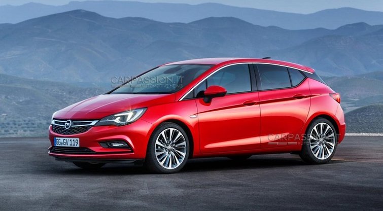 Susipažinkite : Naujoji „Opel Astra“