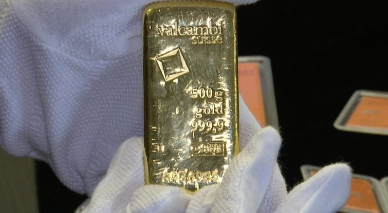 Aukso kaina viršijo rekordą (nuotr. stop kadras)