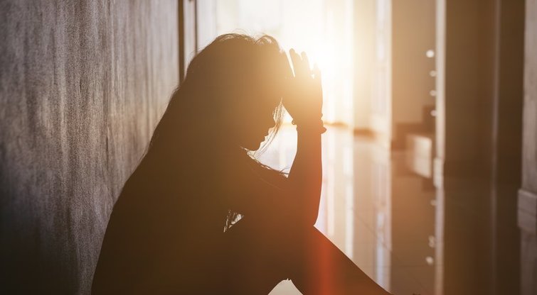 Liūdna moteris (nuotr. Shutterstock.com)