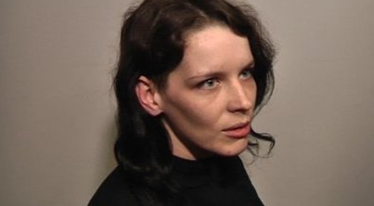 Monika Kaziukaitytė teisme (nuotr. TV3)