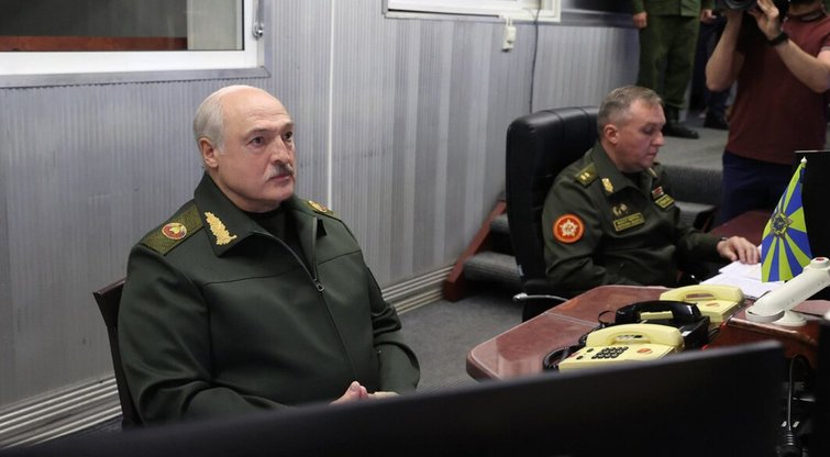 A. Lukašenka pasirodė viešumoje (nuotr. Telegram)