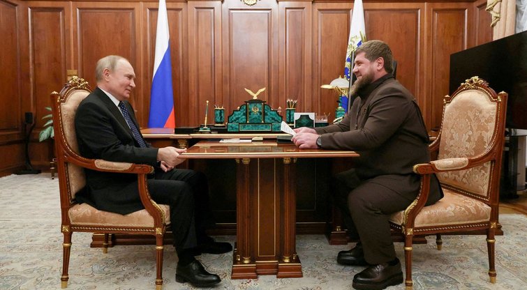 V. Putinas ir R. Kadyrovas (nuotr. SCANPIX)