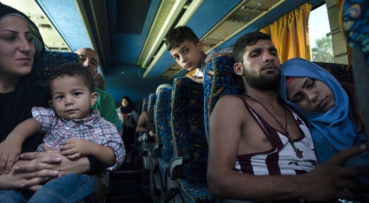 Migrantai iš Sirijos. (nuotr. SCANPIX)