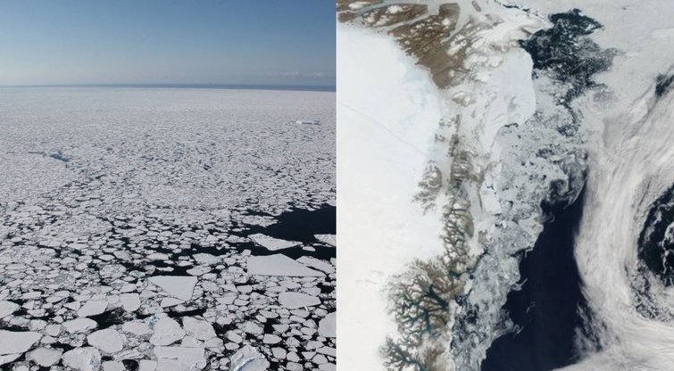 Tirpstantys ledynai (nuotr. SCANPIX) tv3.lt fotomontažas