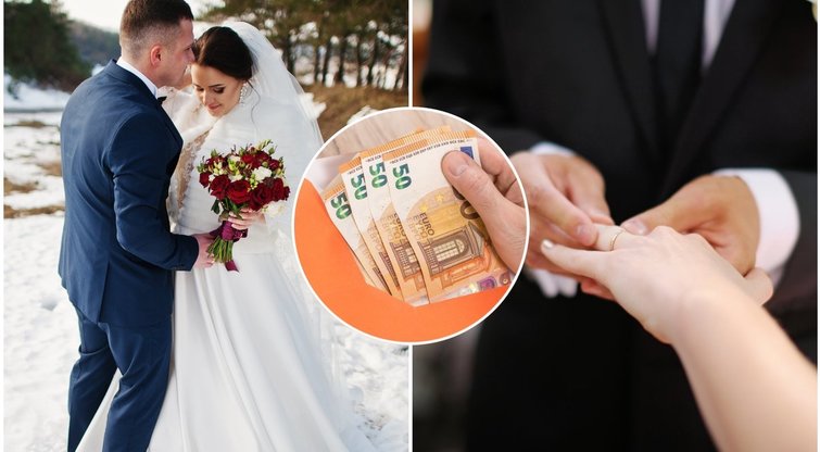 Šiemet vestuvės kainuos brangiau: 10–15 tūkst. eurų gali jau nebeužtekti(tv3.lt fotomontažas)