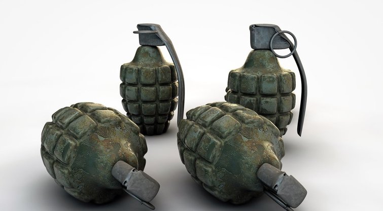 Sprogstamieji užtaisai, granatos (nuotr. 123rf.com)