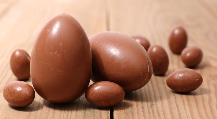 Šokoladiniai kiaušiniai (nuotr. Fotolia.com)