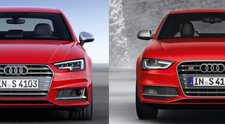 B8 prieš B9 : Kokie yra „Audi S4“ automobilių skirtumai?