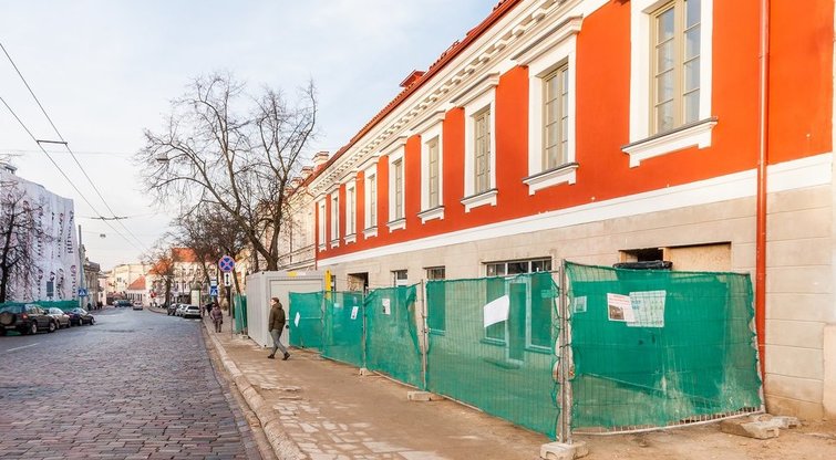 Vilniaus senamiestyje baigiamas rekonstruoti istorinis pastatas  