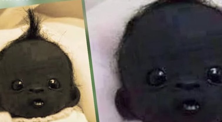 Žmonės pakraupo pamatę: „juodžiausias“ kūdikis žemėje  