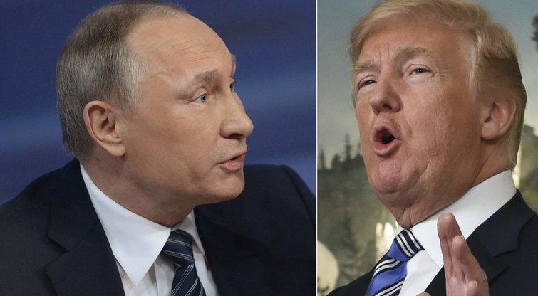 Suomiai pasitinka D. Trumpą ir V. Putiną: „Kūdikis vyro veidu susitiks su šnipu blogiečiu“  