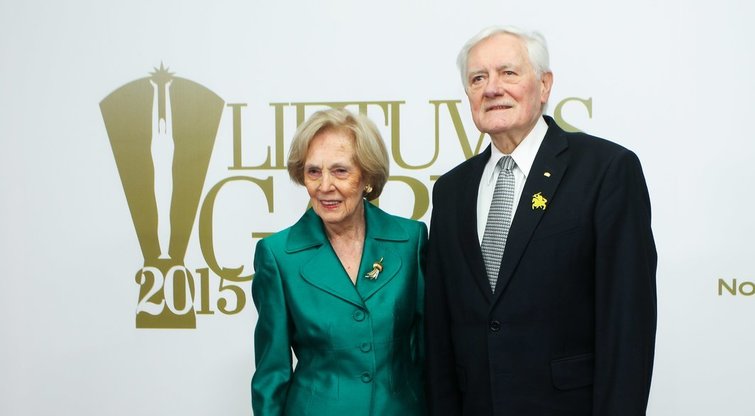 Prezidentas Valdas Adamkus ir ponia Alma Adamkienė (nuotr. Fotodiena.lt)