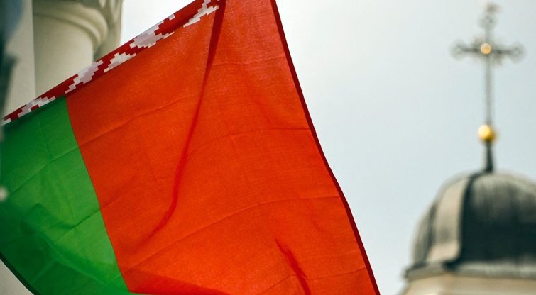 Baltarusijos vėliava (nuotr. SCANPIX)
