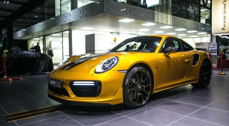 Lietuvos keliais riedės 1 iš 500 pasaulyje egzistuojančių „Porsche 911 Turbo S Exclusive Series“