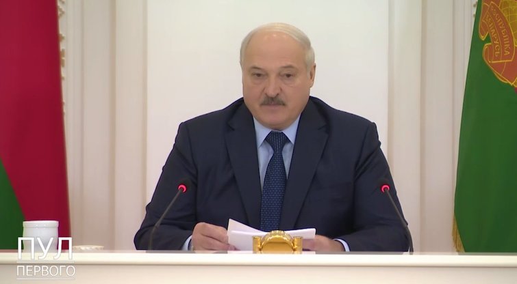 Lukašenka uždraudė Baltarusijoje kelti kainas (nuotr. Telegram)