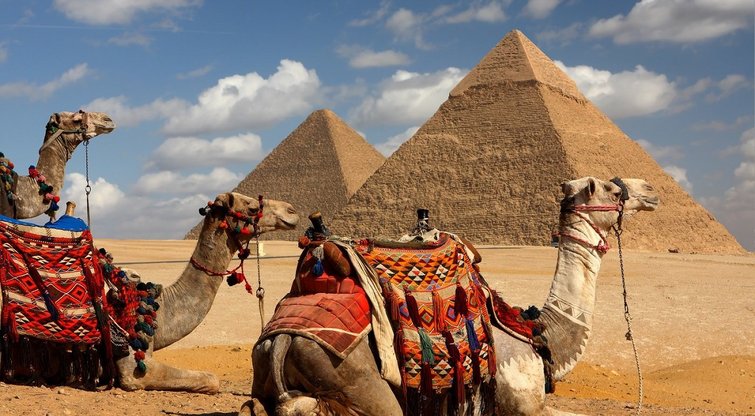 Egipto piramidės (bendrovės nuotr.)  