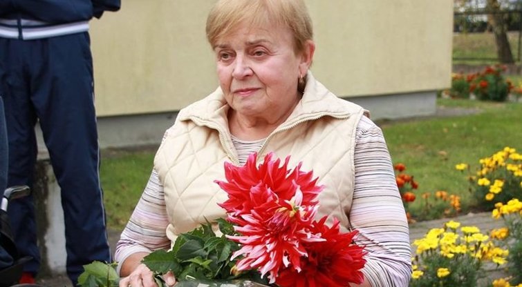 Ilgametė Molėtų krašto žmonių su negalia sąjungos vadovė Vladzė Gribėnienė. (nuotr. asm. archyvo)
