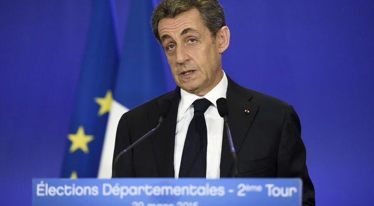 Triuškinanti Nicolas Sarkozy pergalė Prancūzijoje (nuotr. SCANPIX)