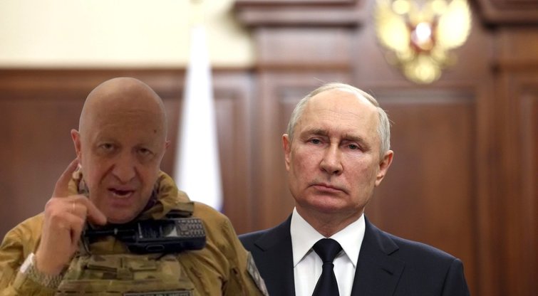 Prigožino ateitis Baltarusijoje: Putinas pamažu smaugia savo paties sukurtą demoną (nuotr. SCANPIX) tv3.lt fotomontažas