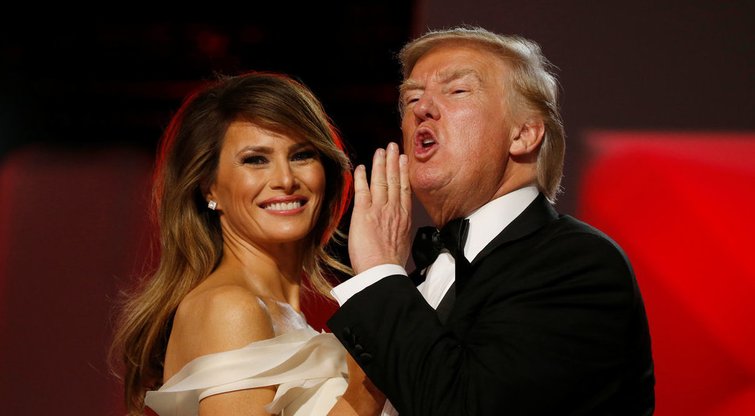 Melania Trump ir Donaldas Trumpas (nuotr. SCANPIX)