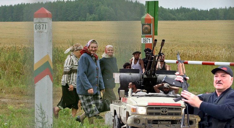 Lukašenkos „nužudymo“ sąmokslo teorija: 150 džipų iš Lietuvos su kulkosvaidžiais turėjo užpulti rezidenciją (nuotr. SCANPIX) tv3.lt fotomontažas