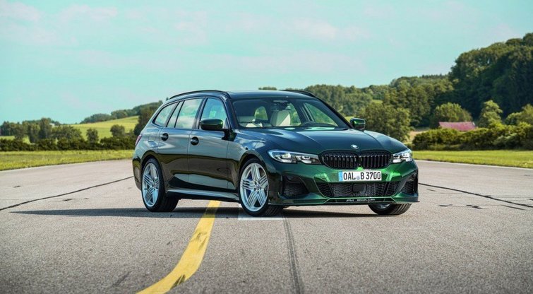Kol BMW ignoruoja, „Alpina“ su „B3 Touring“ pildo greitų universalų gerbėjų norus