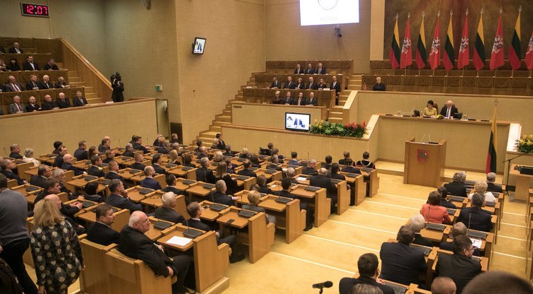Naujasis Seimas (nuotr. Tv3.lt/Ruslano Kondratjevo)