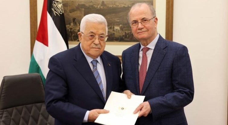 Palestiniečių savivaldos vadovas patvirtino naują vyriausybę (nuotr. SCANPIX)
