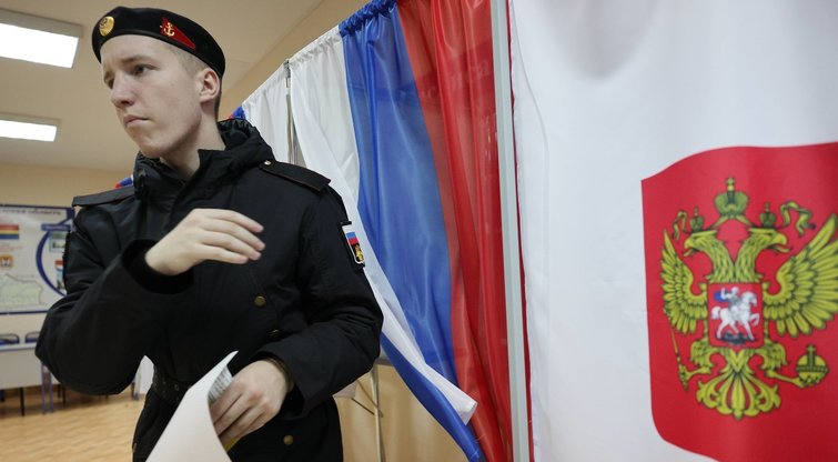 Rusijoje vyksta prezidento rinkimai: Vakarai juos vadina farsu (nuotr. SCANPIX)
