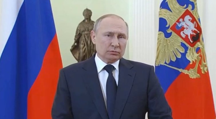 Vladimiras Putinas (nuotr. stop kadras)