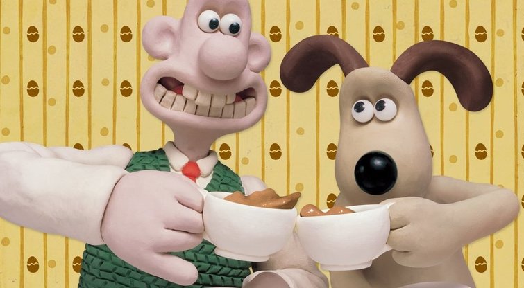 Garsiausi šių dienų animacinio filmuko herojai iš plastilino: Volisas ir Gromitas (nuotr. Organizatorių)