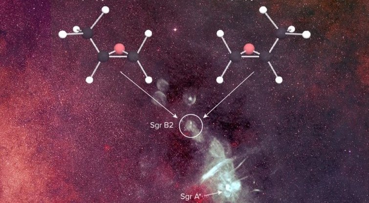 Tarpžvaigždinėje erdvėje pirmą kartą atrasta organinė molekulė (nuotr. SCANPIX)