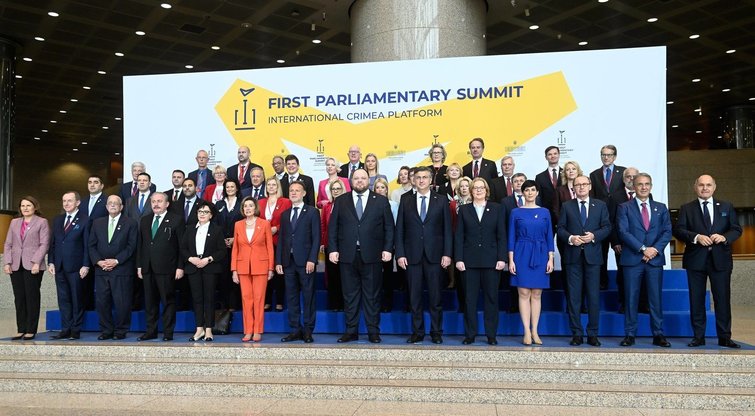 Parlamentinis Krymo platformos aukščiausiojo lygio susitikimas Zagrebe (nuotr. SCANPIX)