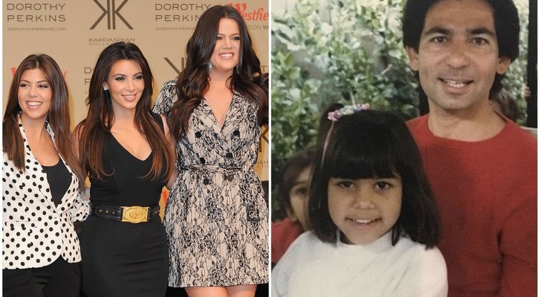 Robert Kardashian su vaikais (tv3.lt fotomontažas)