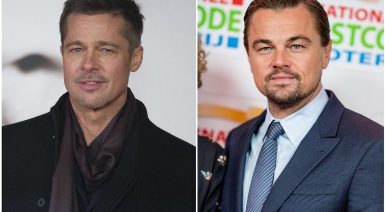 Bradas Pittas ir Leonardo DiCaprio (tv3.lt fotomontažas)