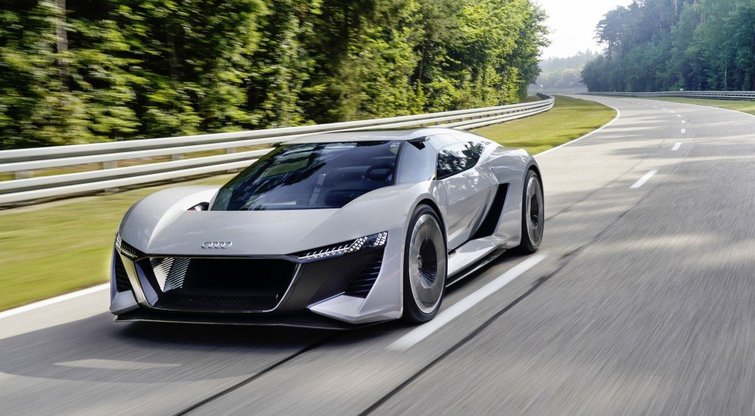 „Audi“ pristatė sportiško elektromobilio viziją – „PB18 e-tron“